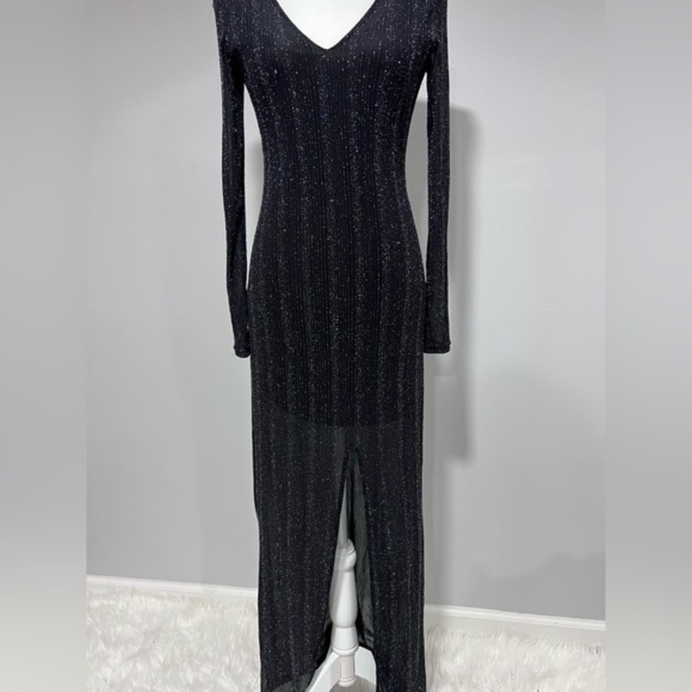 Long black dress